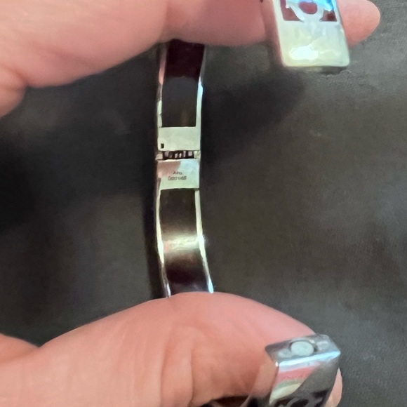 AHC Harmony Bracelet; translucent rust and silver - Picture 3 of 4